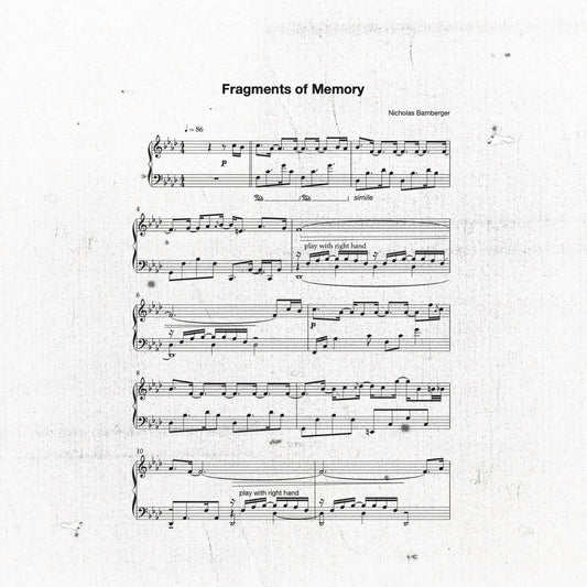 Fragments of Memory - Sheet Music