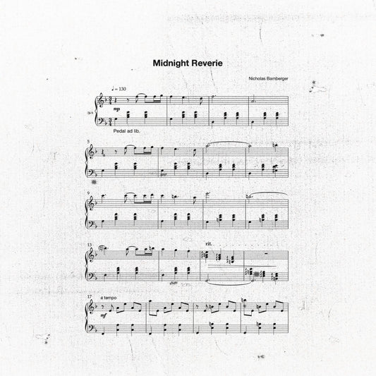 Midnight Reverie - Sheet Music